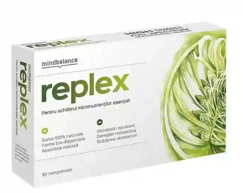 Replex Mindbalance, 30 comprimate, Pharmnet