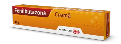 Fenilbutazona crema, 40 g, Antibiotice