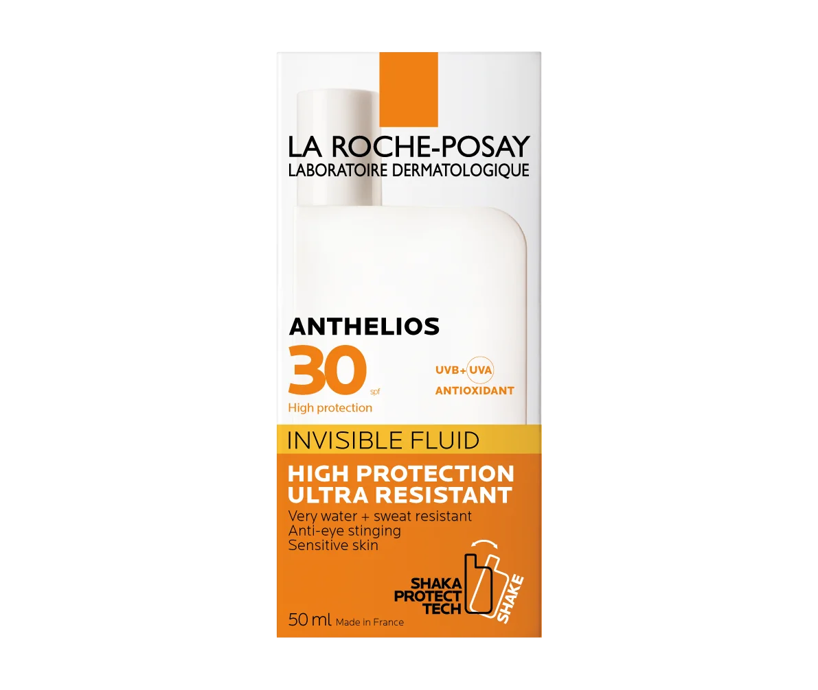 Fluid invizibil pentru ten cu factor de protectie solara Anthelios SPF30, 50ml, La Roche-Posay