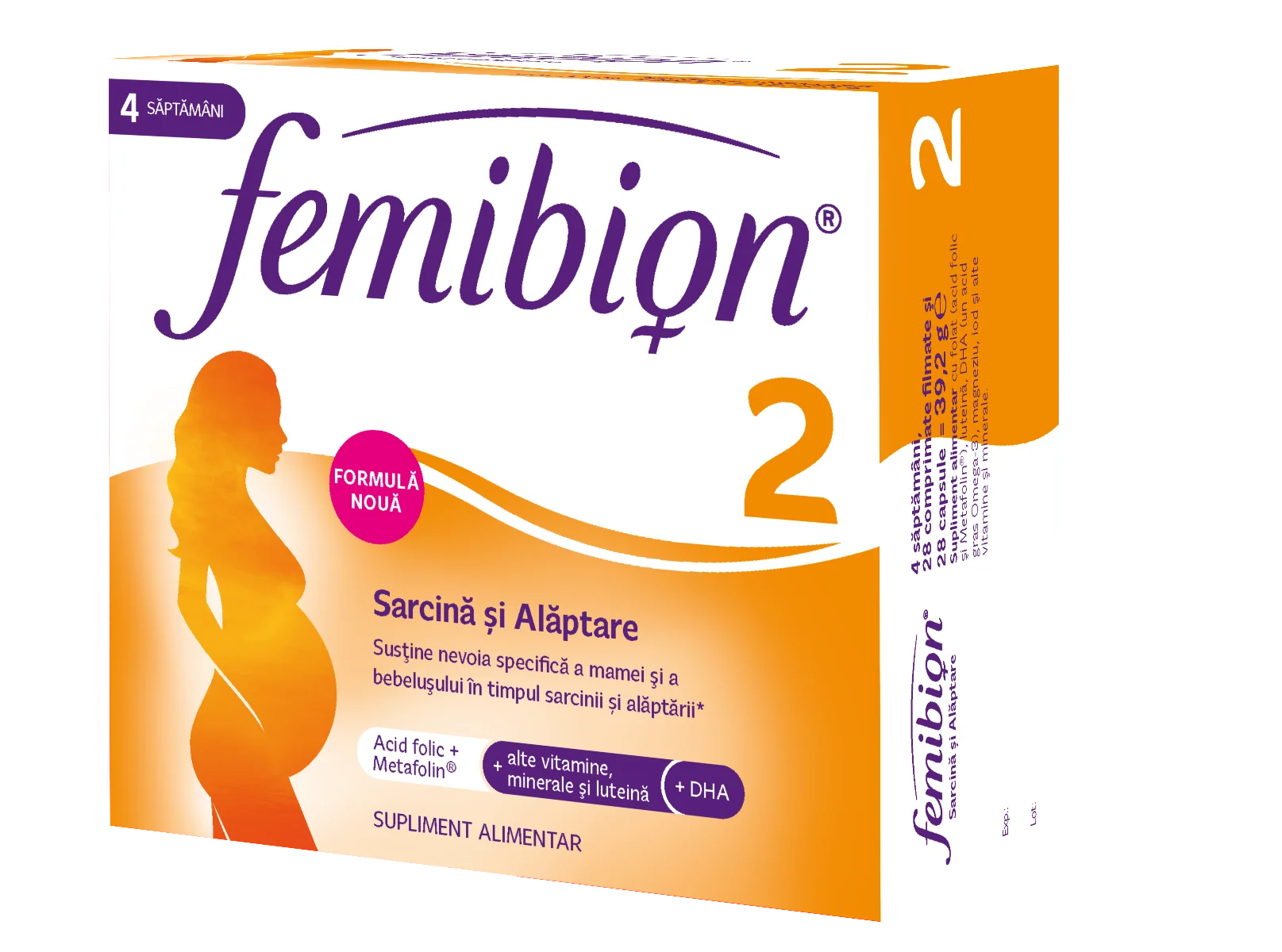 Femibion 2 sarcina si alaptare, 28 comprimate + 28 capsule