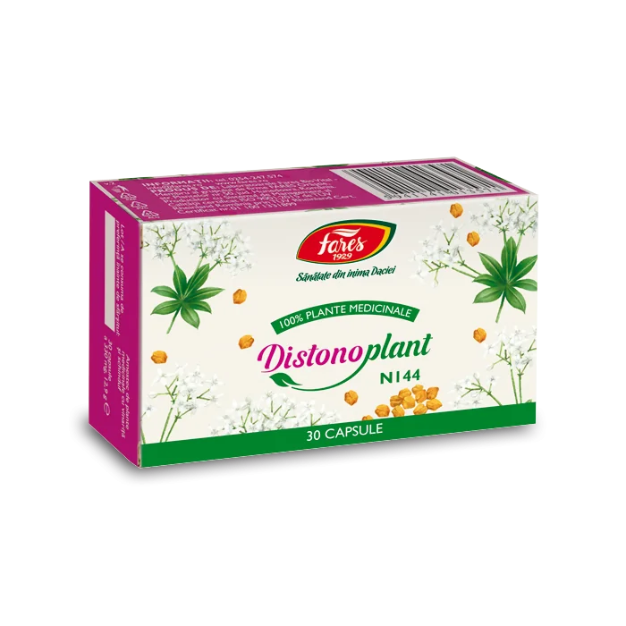 Distonoplant, N144, 30 capsule, Fares