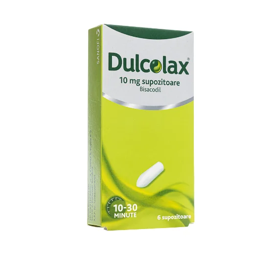 Dulcolax 10mg, 6 supozitoare, Sanofi