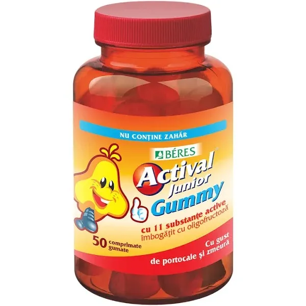 Actival Junior Gummy, 50 comprimate, Beres