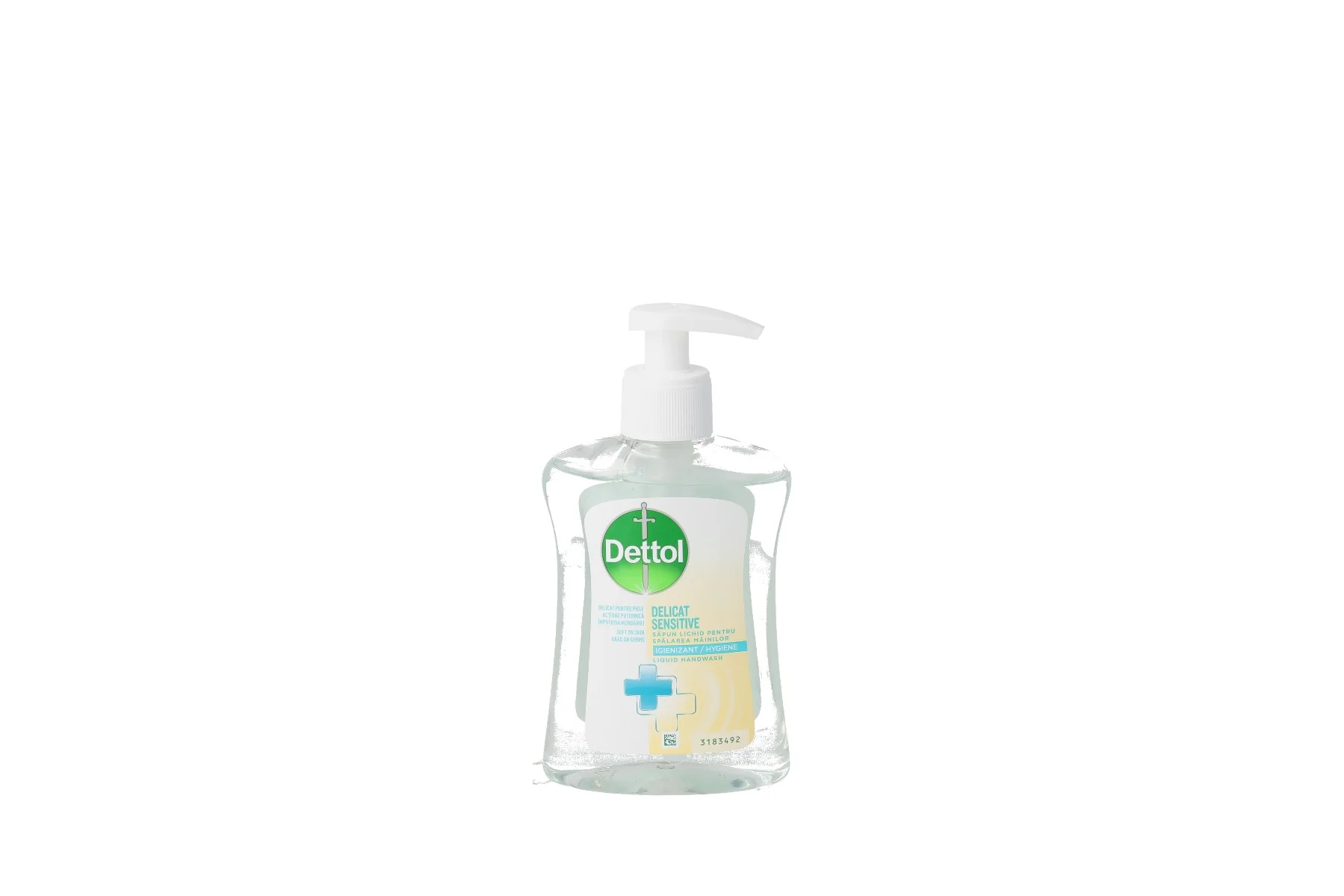 Sapun lichid antibacterian Sensitive, 250ml, Dettol