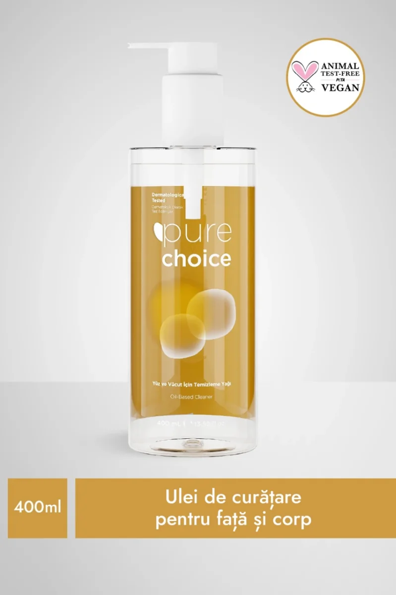 Ulei de curatare pentru fata si corp, 400ml, Pure Choice
