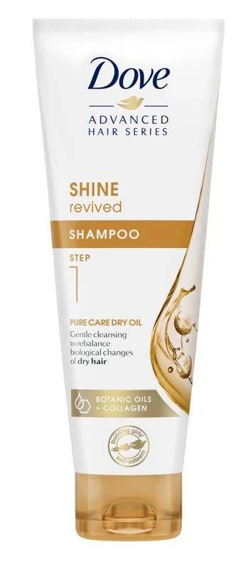 Sampon pentru par uscat Pure Dry, 250ml, Dove