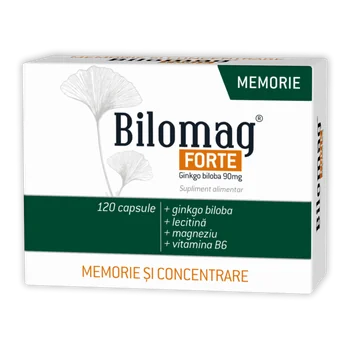 Bilomag forte memorie, 120 capsule, Zdrovit