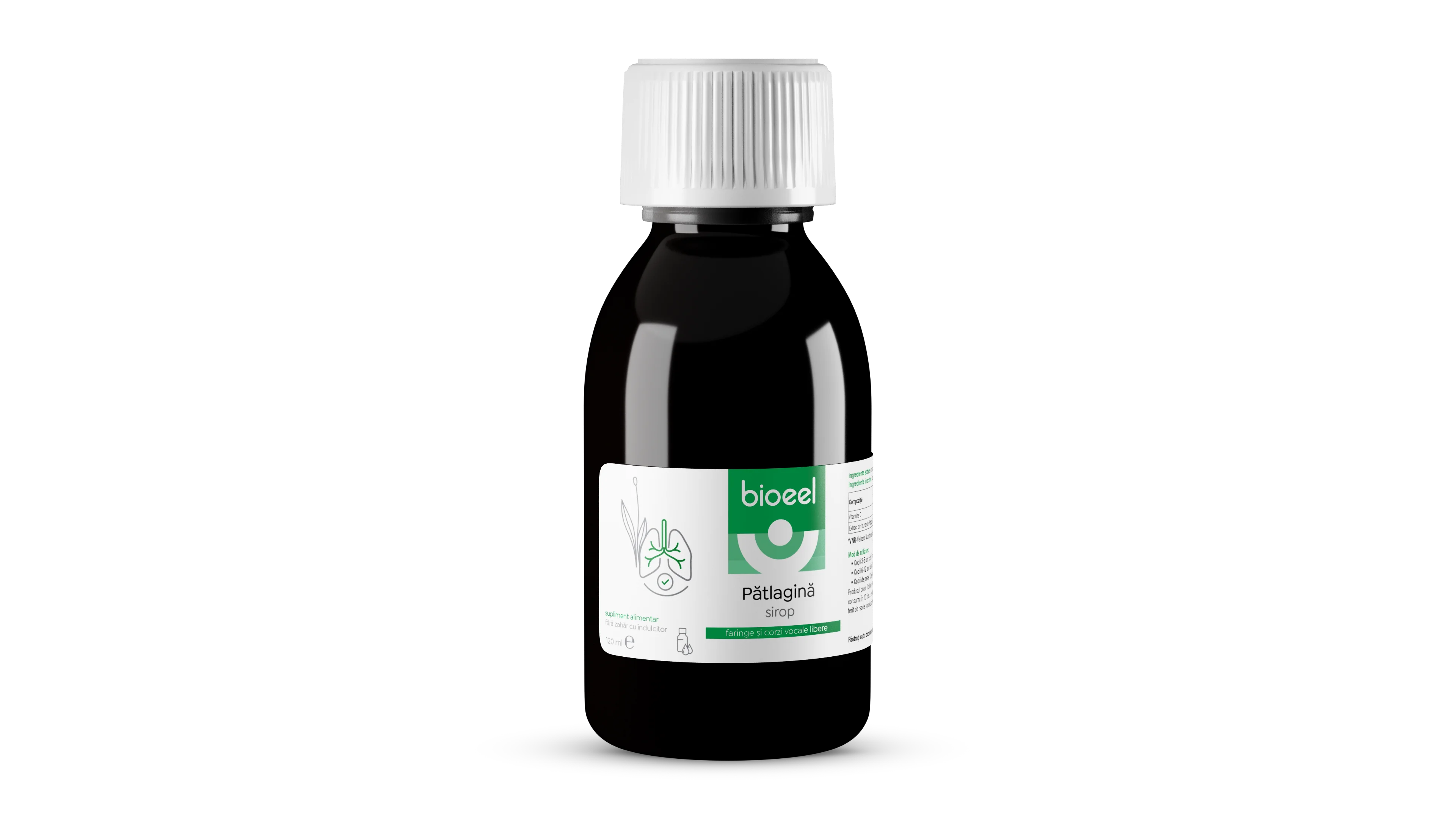 Sirop de patlagina, 120ml, Bioeel 