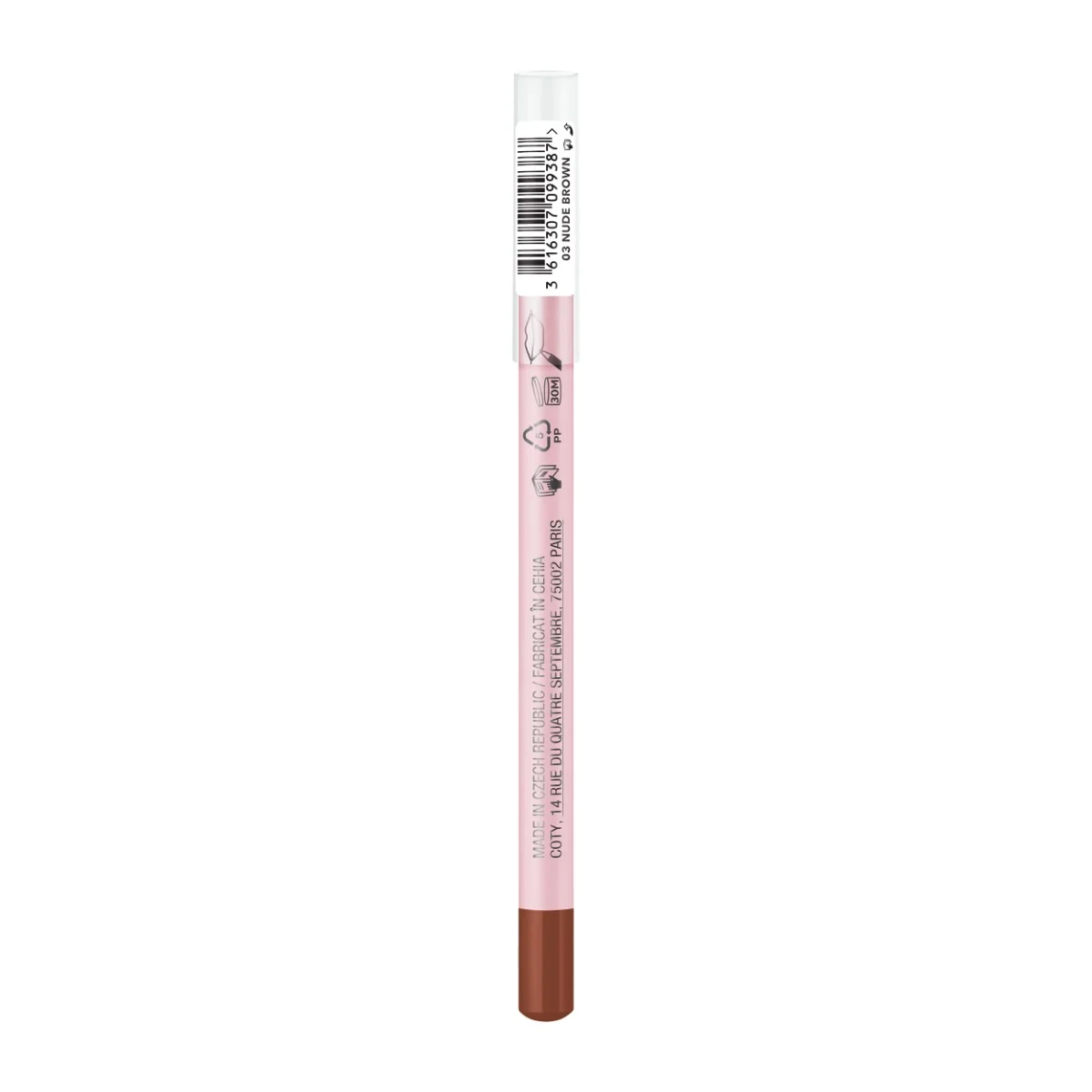 Creion de buze cu serum Naturally Perfect 03 Nude Brown, 1.2g, Miss Sporty