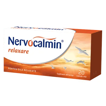 Nervocalmin Relaxare, 20 capsule, Biofarm 