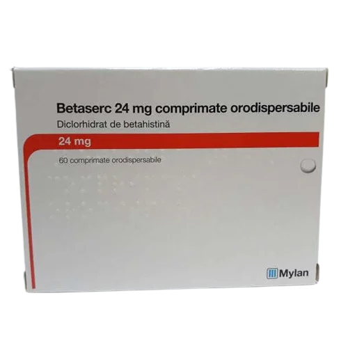 Betaserc 24mg, 60 comprimate orodispersabile, Mylan