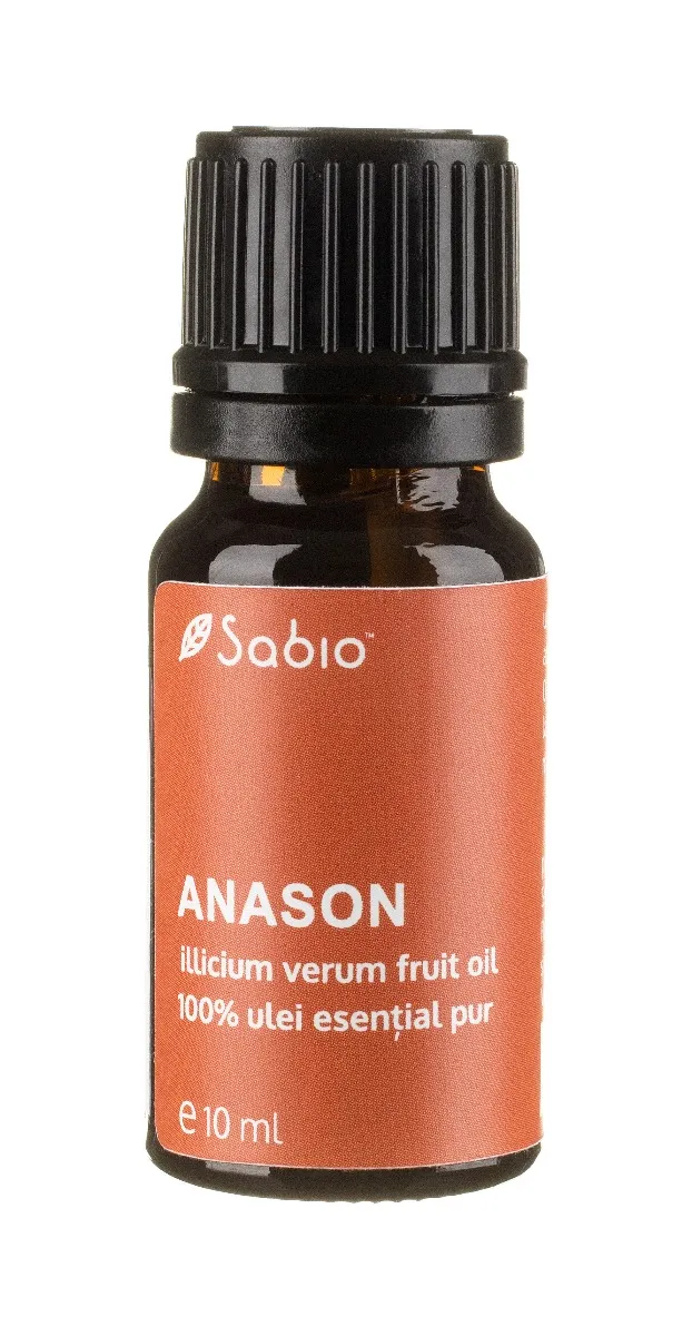 Ulei esential pur de anason (illicium verum), 10ml, Sabio