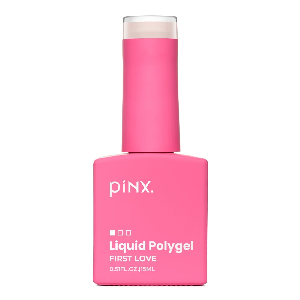 Polygel lichid First Love Bare Temptation, 15ml, Pinx. 
