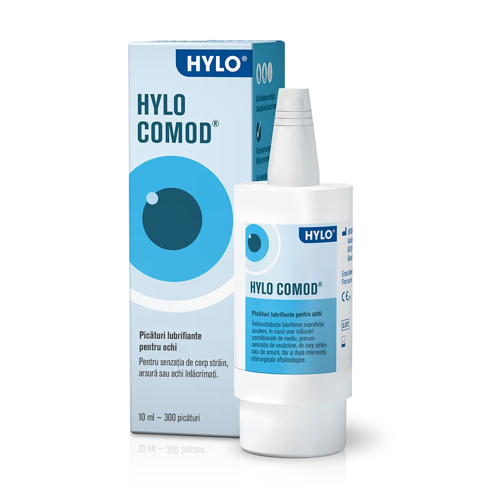 Picaturi oftalmice Hylo Comod, 10ml, Hylo Eye Care 