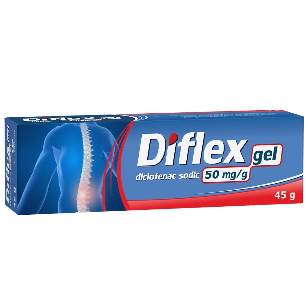 Diflex gel 5%, 45g, Fiterman