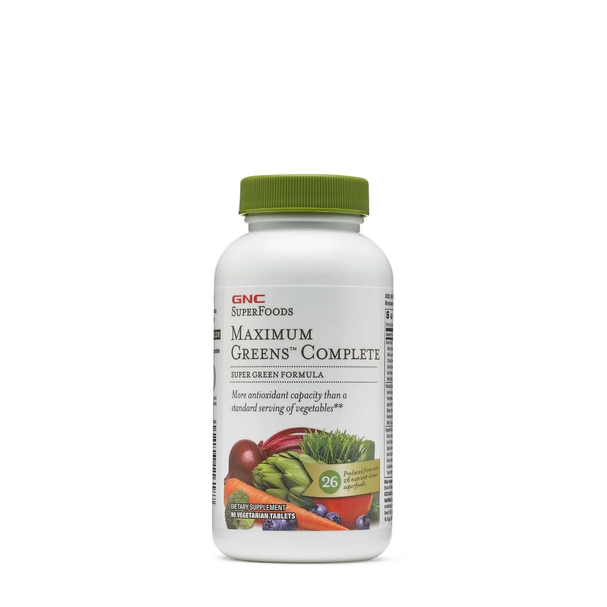 Maximum Greens Complete, 90 tablete, GNC