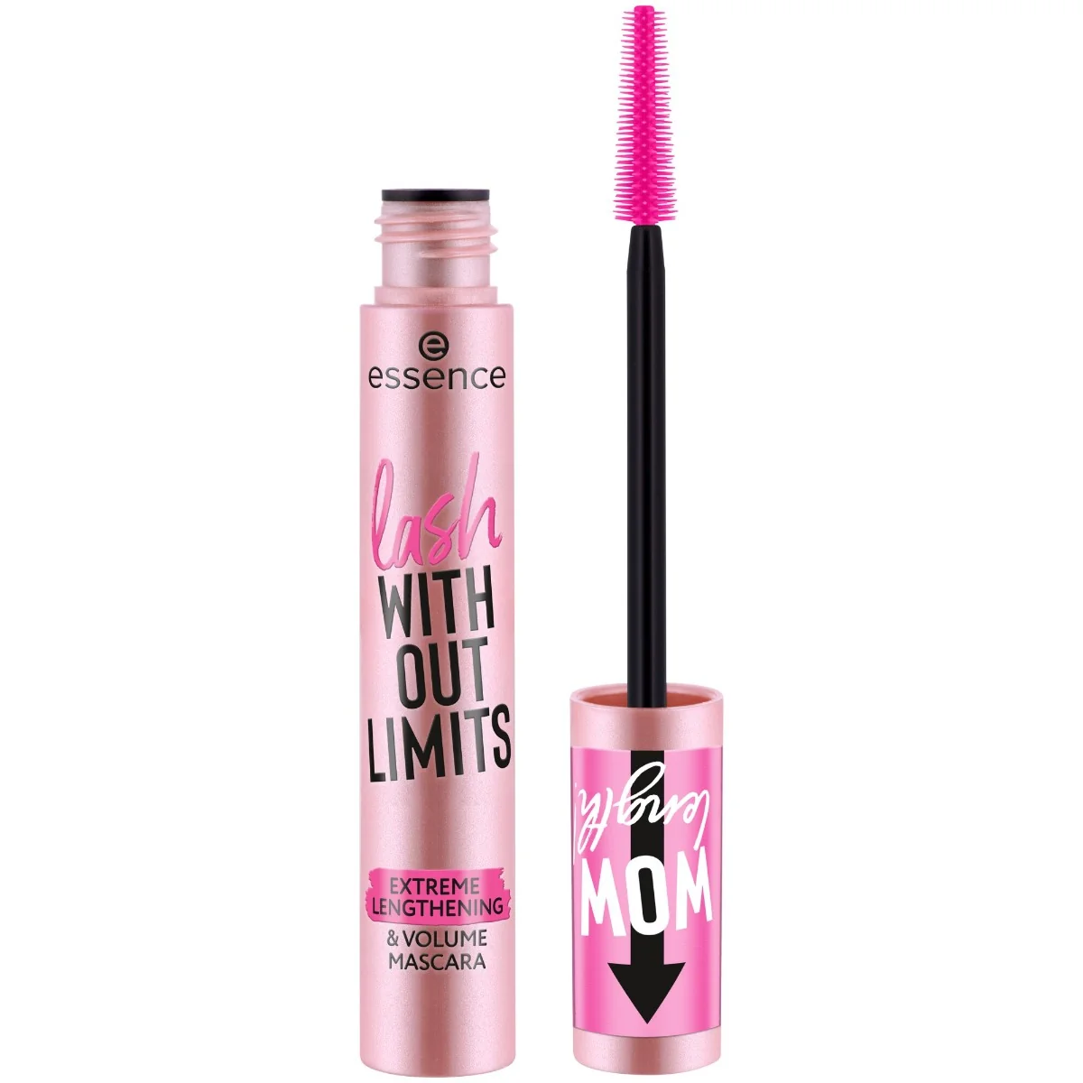 Mascara Lash Without Limits Extreme Lengthening & Volume 01 - Ultra Black, 13ml, Essence