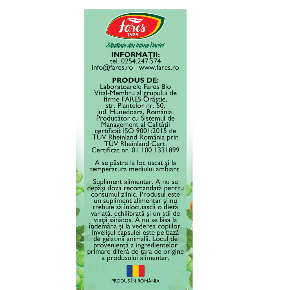 Crom+Seleniu+Zinc F176, 30 capsule, Fares