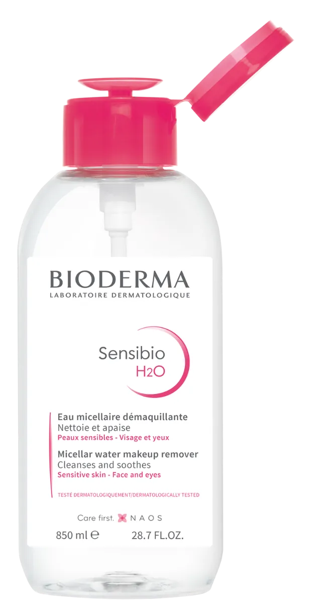 Solutie micelara Sensibio H2O, 850ml, Bioderma 