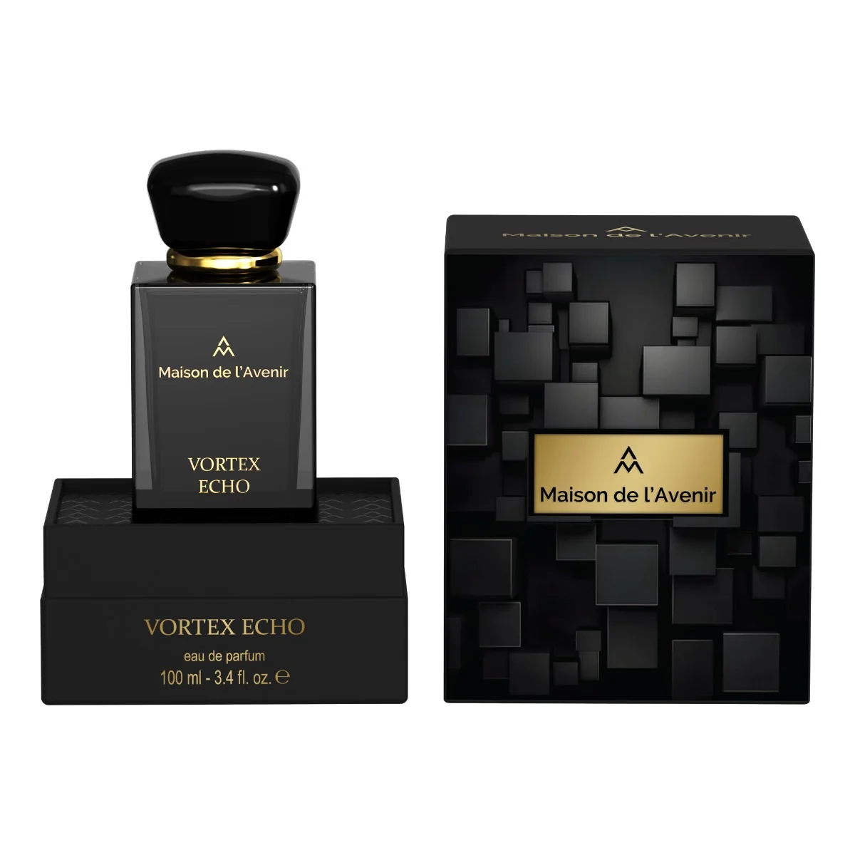 Apa de parfum Vortex Echo Aura Collection Unisex, 100ml, Maison de l'Avenir