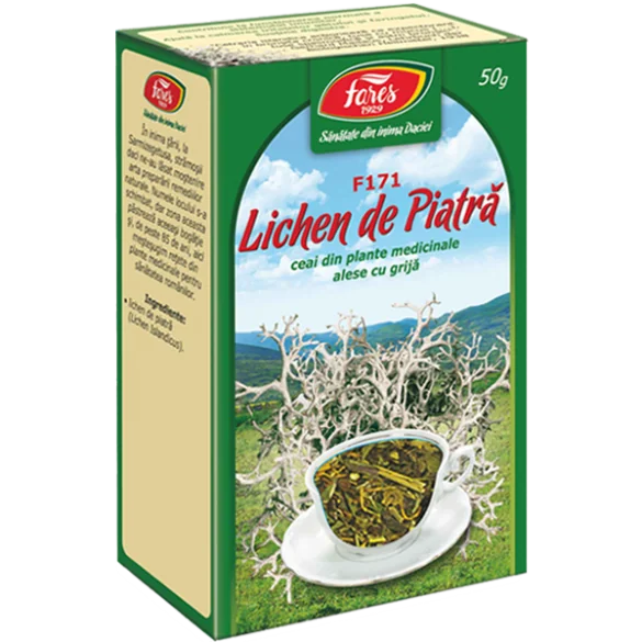 Ceai de lichen de piatra, 50g, Fares