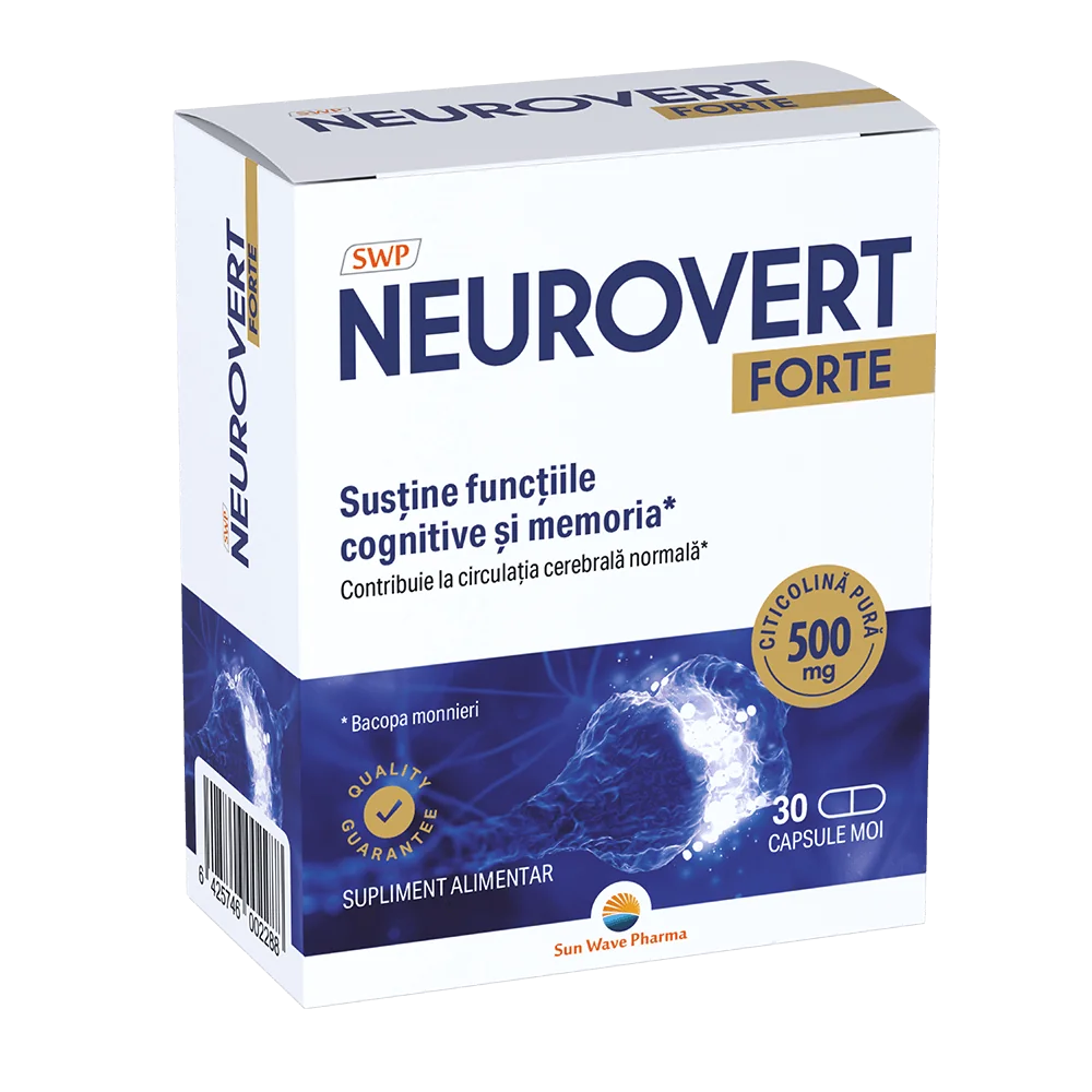 Neurovert Forte, 30 capsule, Sun Wave Pharma