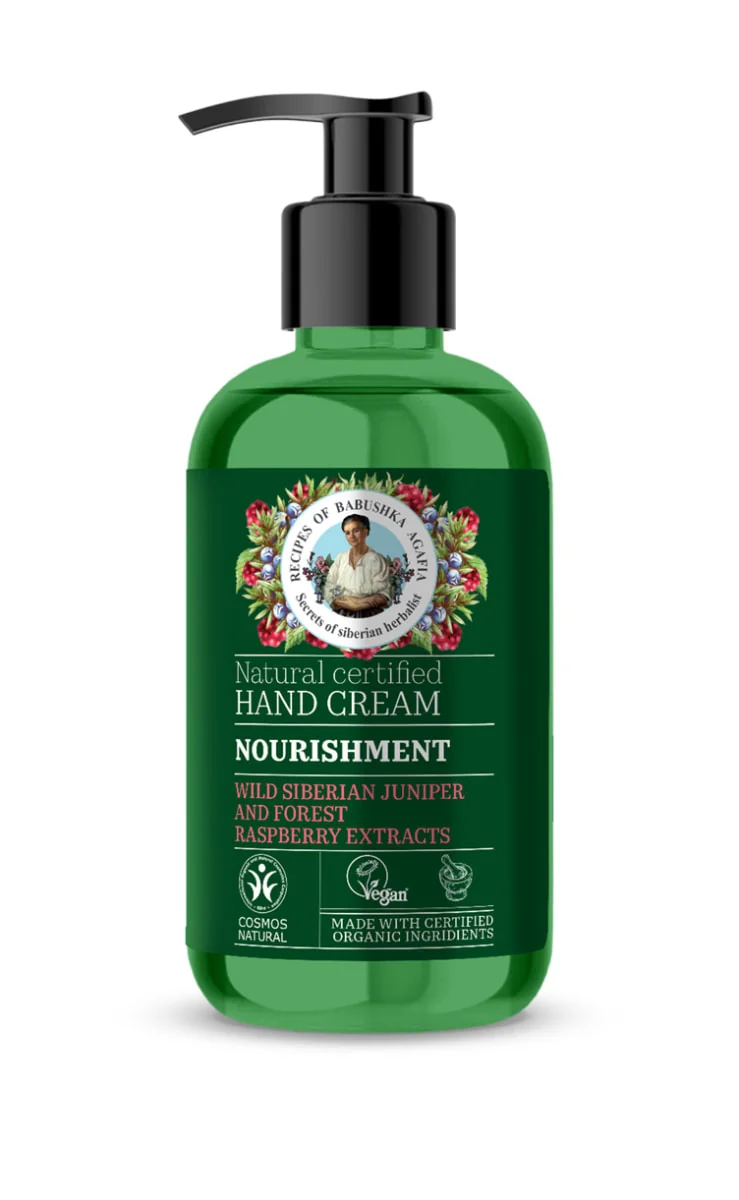 Crema de maini Nourishment, 300ml, Bunica Agafia