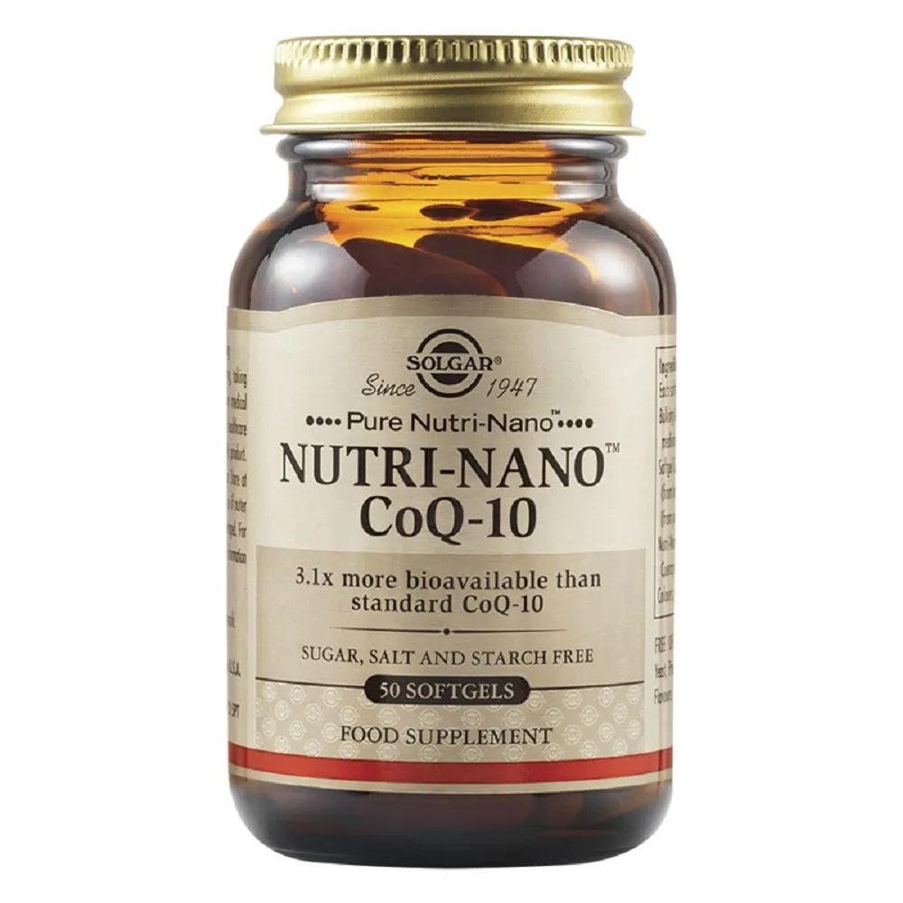 Coenzima Q10 Nutri Nano, 50 capsule, Solgar