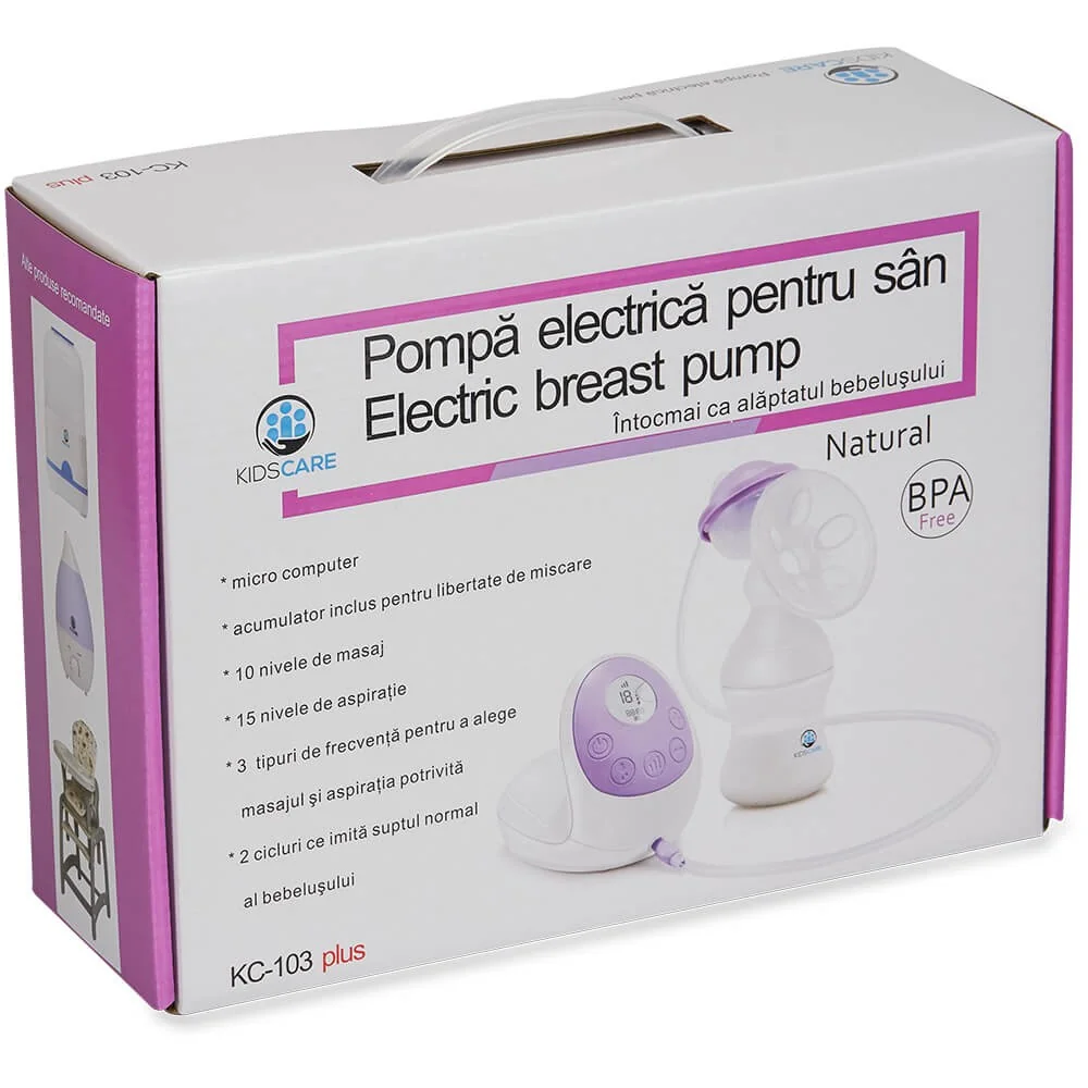 Pompa de san electrica cu acumulator KC103 plus, 1 bucata, KidsCare