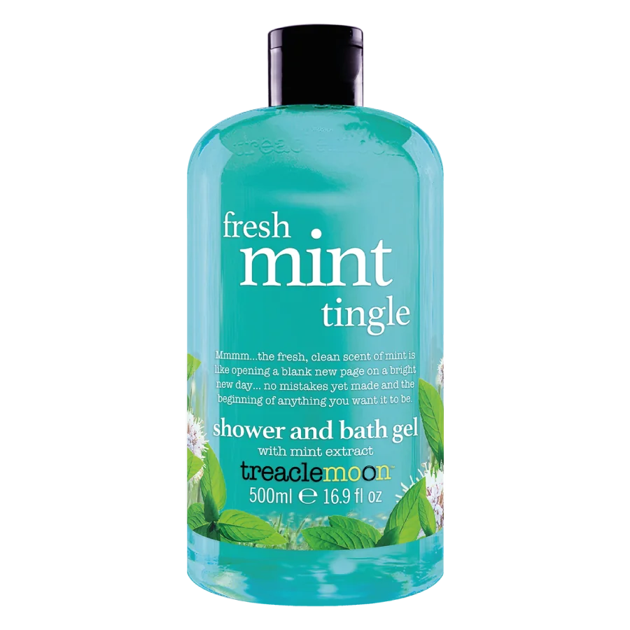 Gel de dus Fresh Mint Tingle, 500ml, Treaclemoon