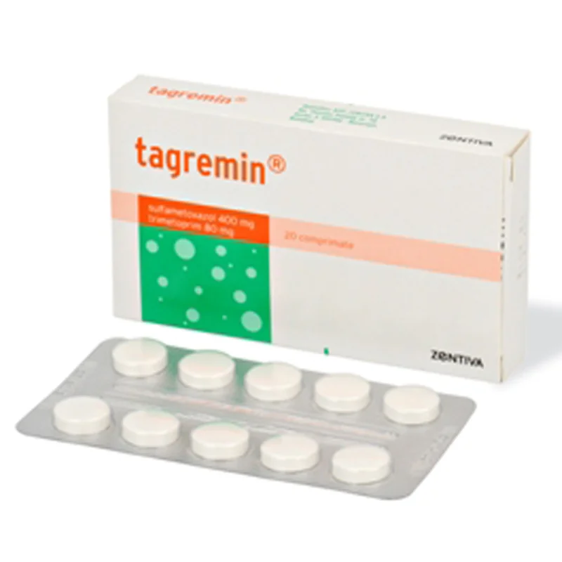 Tagremin 400 mg/80 mg, 20 comprimate, Zentiva | Dr. Max Farmacia