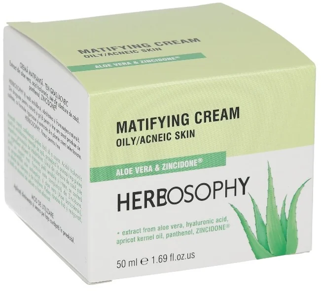 Herbosophy, Crema matifianta pentru ten gras, 50ml
