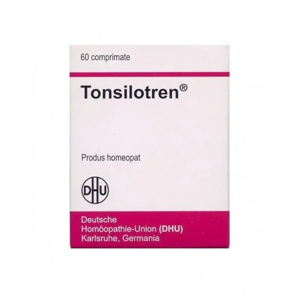 Tonsilotren, 60 comprimate, Dhu Germania