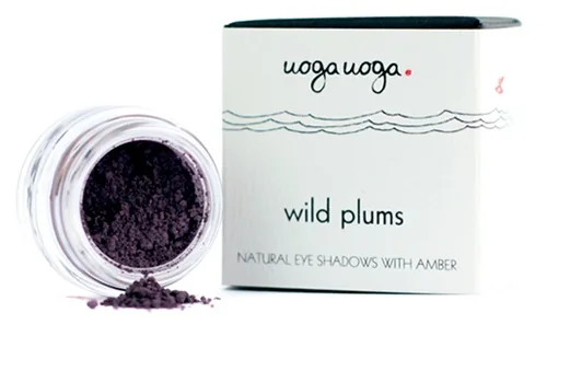 Fard de ochi vegan cu chihlimbar Wild Plums, 1 bucata, Uoga Uoga
