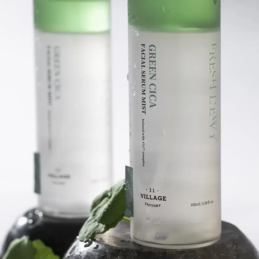 Ser facial calmant tip spray Green Cica Fresh Dewy, 100ml, Village 11 Factory