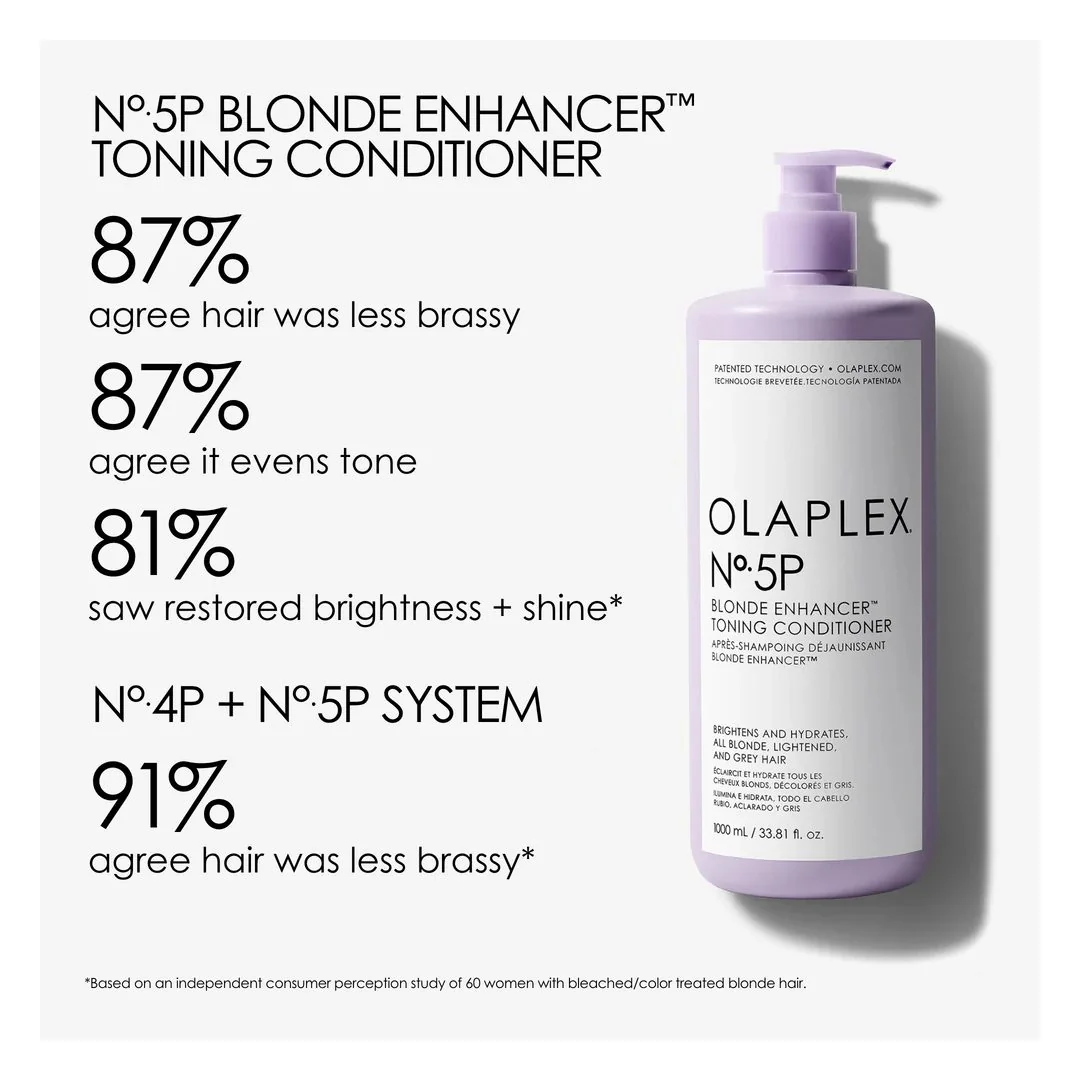 Blonde enhancer toning conditioner No.5P, 1000ml, Olaplex