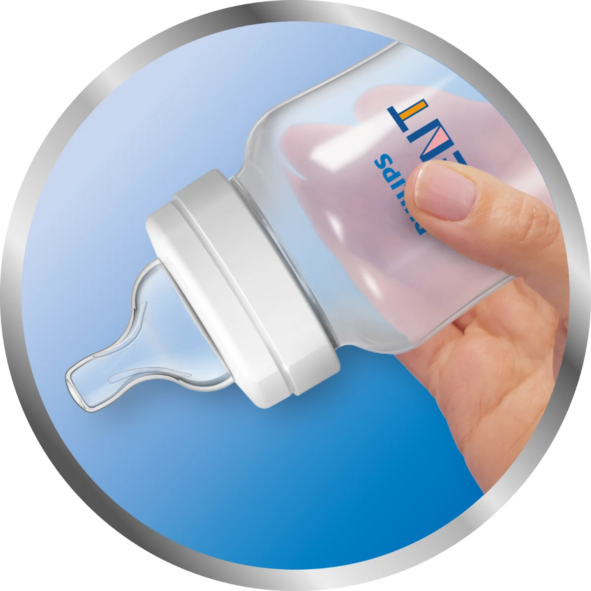 Biberon anti-colici pentru +1 luni Natural Response SCY103/01, 260ml, Philips Avent