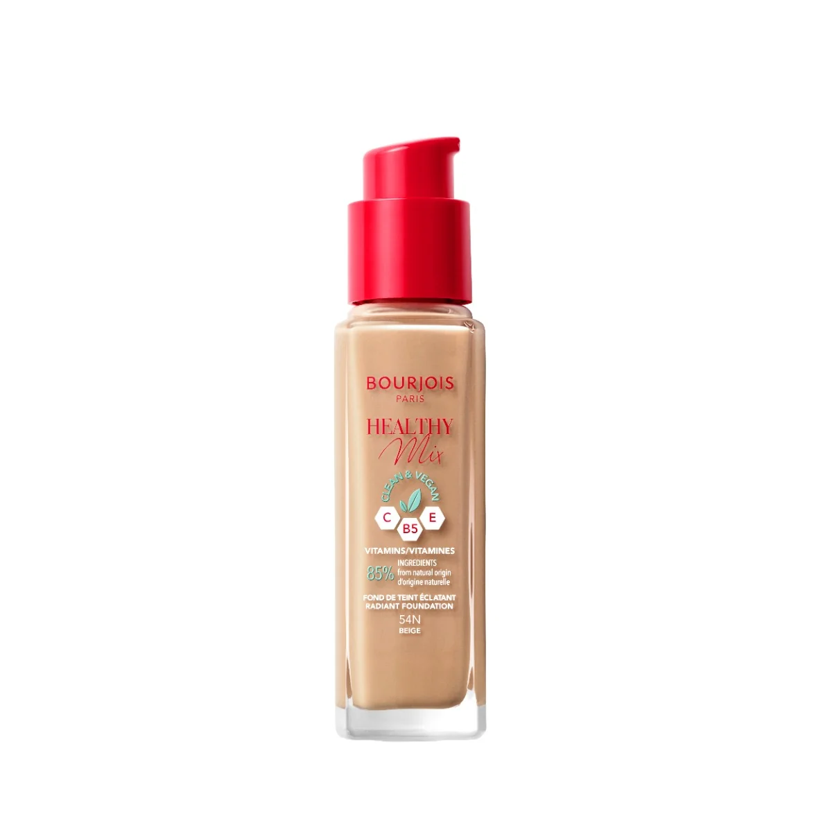 Fond de ten Healthy Mix 54 Beige, 30ml, Bourjois