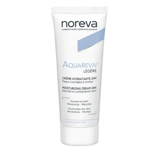 Crema hidratanta cu textura lejera Aquareva, 40ml, Noreva