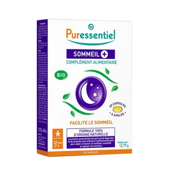 Rest and Relax - Supliment Bio alimentar organic, 30 capsule, Puressentiel