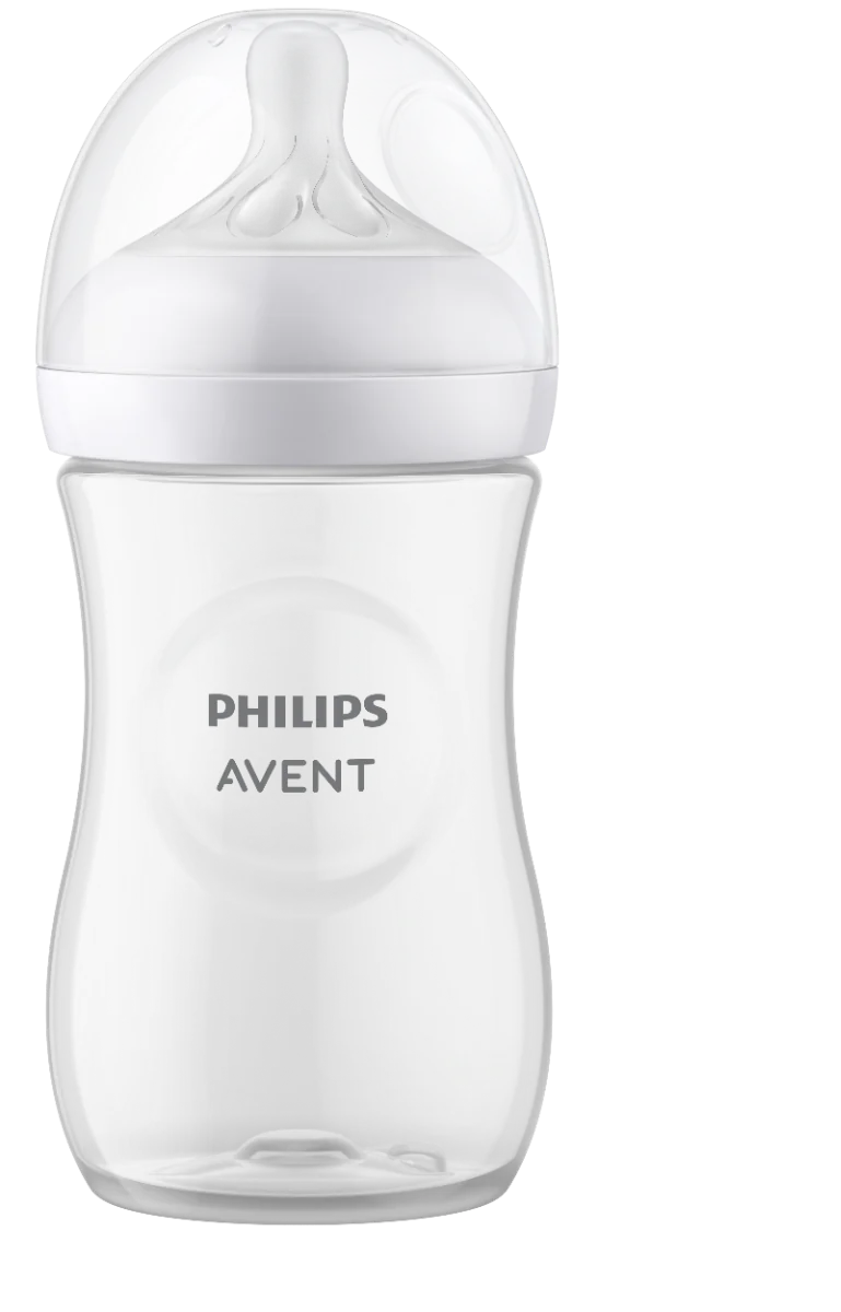 Biberon pentru +1 luna Natural Response SCY903/01, 260ml, Philips Avent