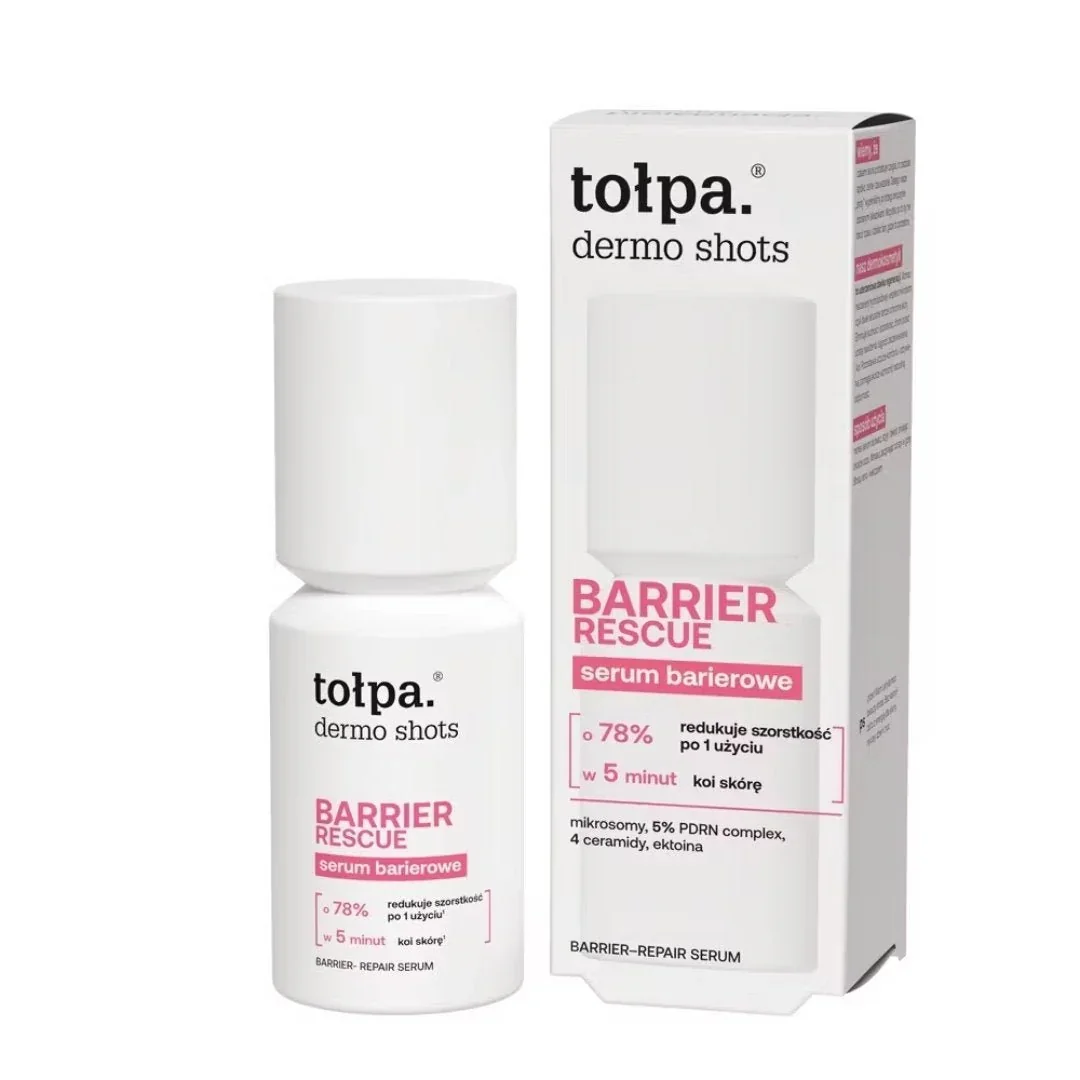 Ser facial pentru refacerea barierei cutanate Dermo Shots Barrier Rescue, 50ml, Tolpa