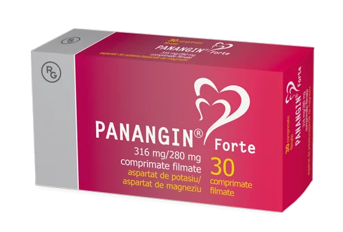 Panangin Forte 316mg/280mg, 30 comprimate filmate, Gedeon Richter