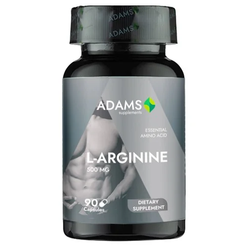 L-arginine, 500mg, 90 capsule, Adams Vision