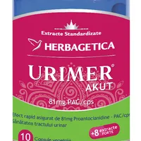 Urimer Akut, 10 capsule, Herbagetica