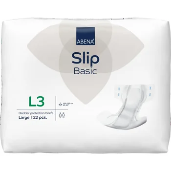 Scutece pentru adulti Slip Basic L3 cu absorbtie 3300ml, 22 bucati, Abena