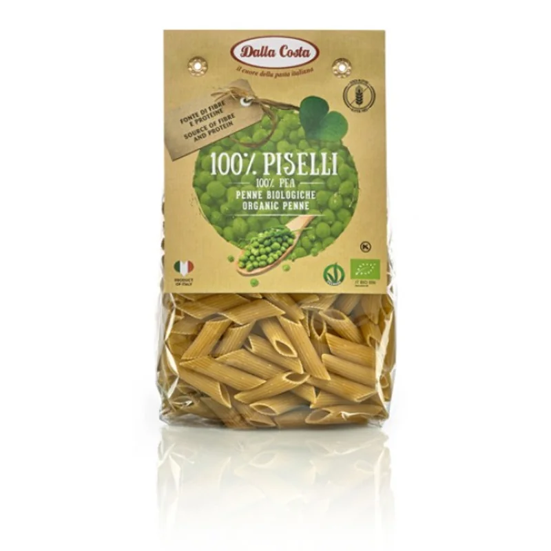 Paste penne din mazare, 250g, Dalla Costa