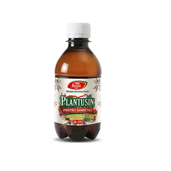Sirop Plantusin pentru diabetici, 250 ml, Fares 