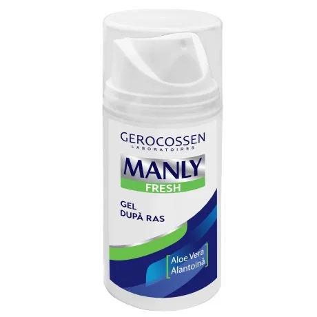 Gel dupa ras Manly Fresh, 100ml, Gerocossen