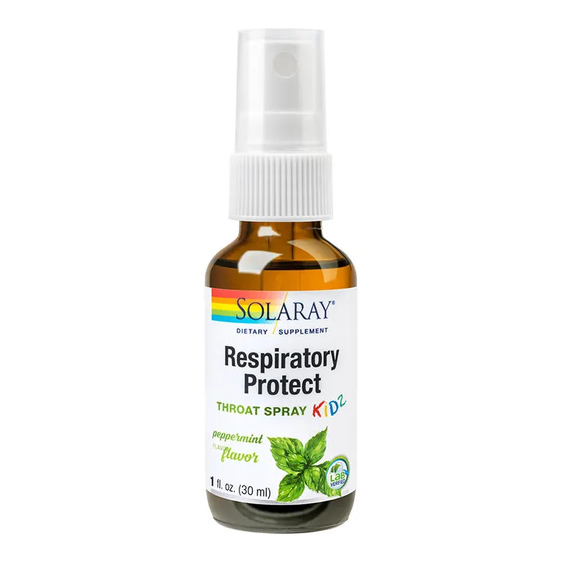 Respiratory Protect Kidz Throat Spray Solaray, 30ml, Secom